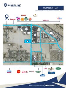 Sharpline I Rancho Mirage Retailer Map