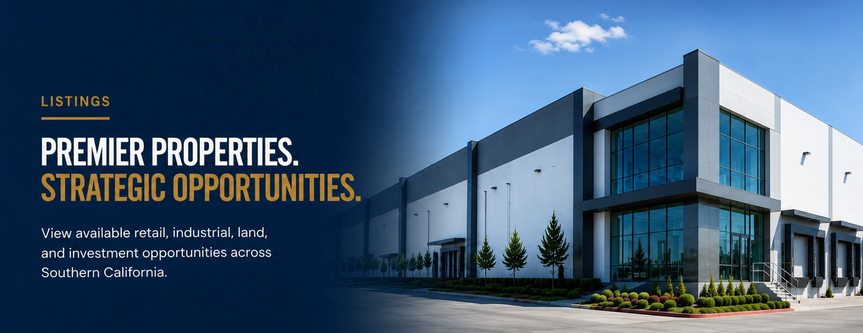 SharpLine commercial properties for lease and sale in Southern California