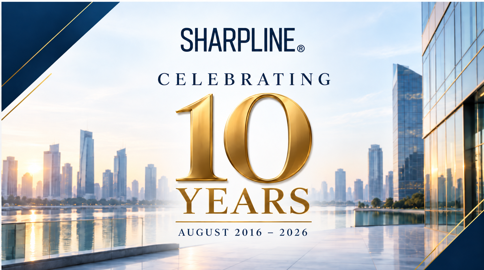 Sharpline 10-Year Anniversary